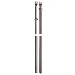 Coppia aste Mottura 93.140 tonde d.18mm