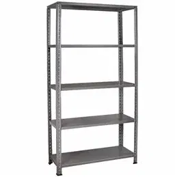 Scaffale metallico in kit a bulloni 5 piani cm.100x40x176H