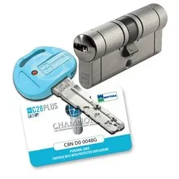 Security cylinder Mottura Champions C28PLUS key / key