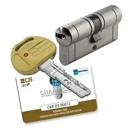 Additional key for Mottura Champions C39 cylinder