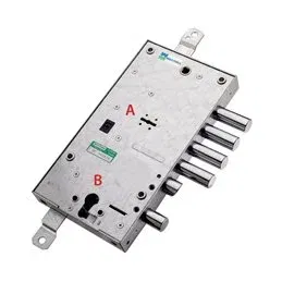 Security door lock Mottura 54.587 plurisystem