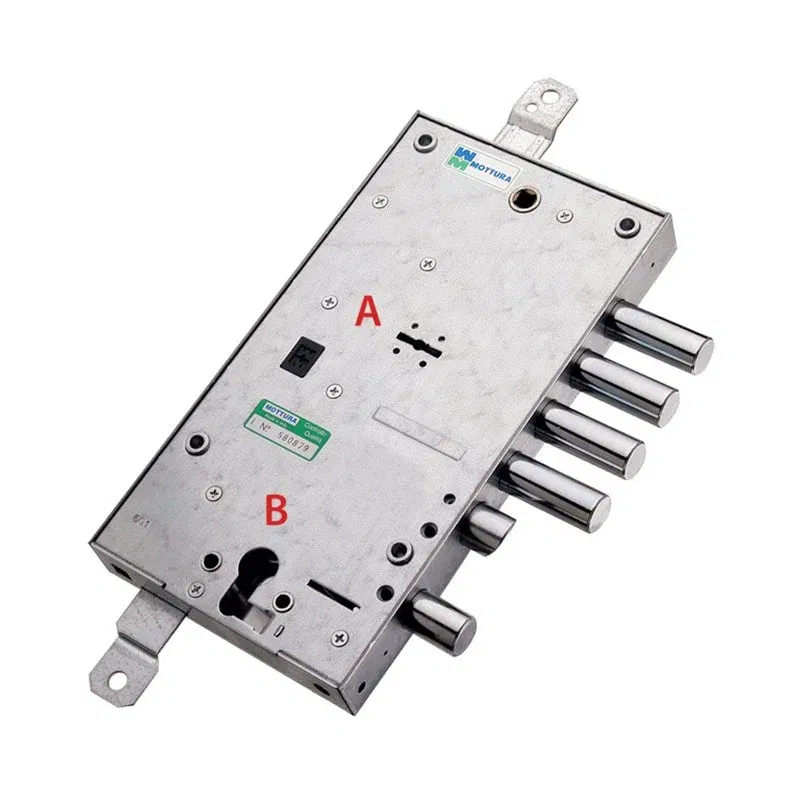 Security door lock Mottura 54.587 plurisystem