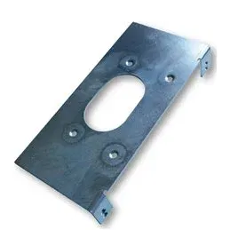 Fixing plate for Mottura locks for Esety (Tesio) 94012 E.63