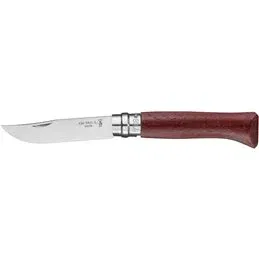 Coltello Opinel Virobloc Lusso manico in Padouk lama Inox