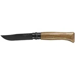 Opinel Virobloc N.8 VRI Black Edition Oak Knife in Wooden Box