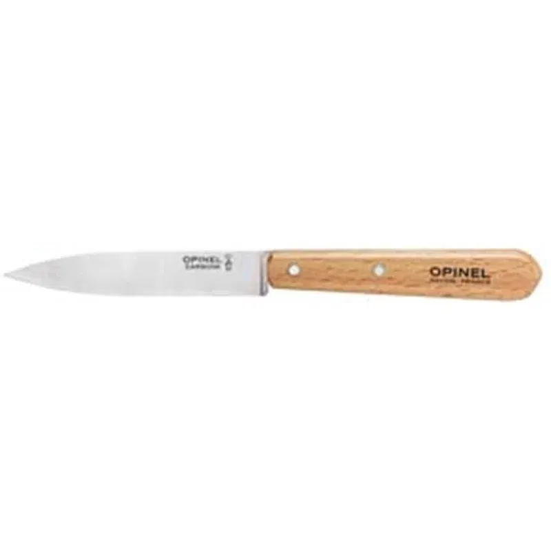 OPINEL 102 paring knife with wooden handle