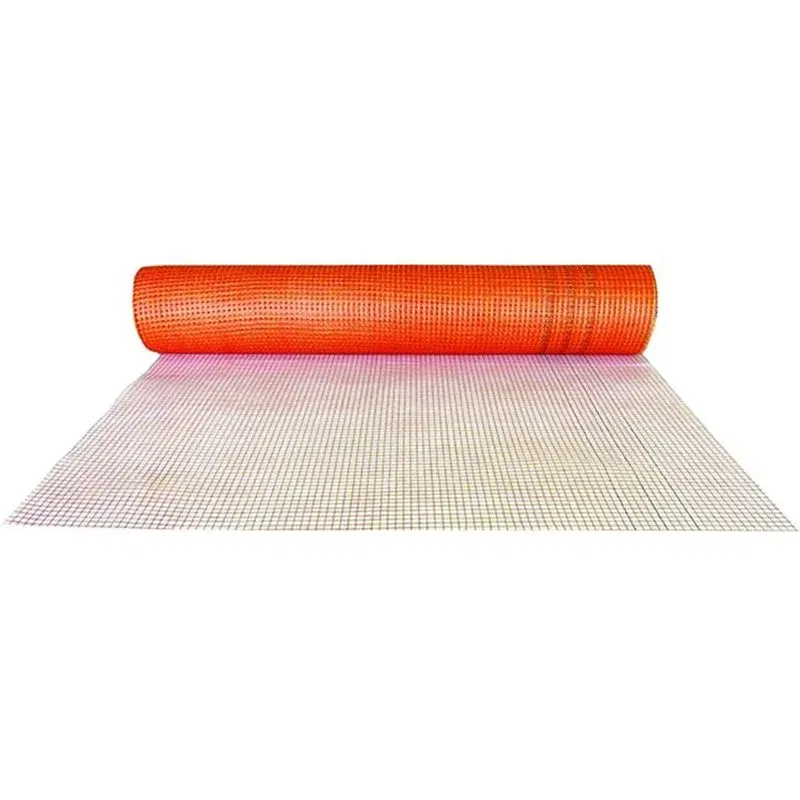 Rete Intonaco In Fibra arancione Mm. 10X9 50 mt. H.100