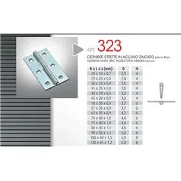CERNIERE 323/ 40 STRETTE
