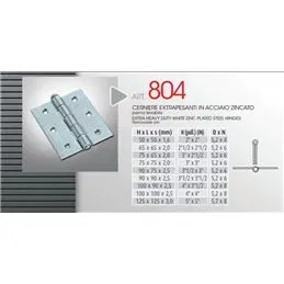 HINGES 804/ 90X90 EXTRA HEAVY pin to slide out