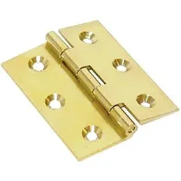 Brass hinge type HALF CURVE 35X35 for wood
