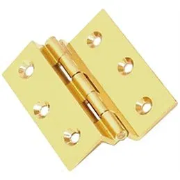 Brass hinge type DOUBLE CURVE 40X35 for wood
