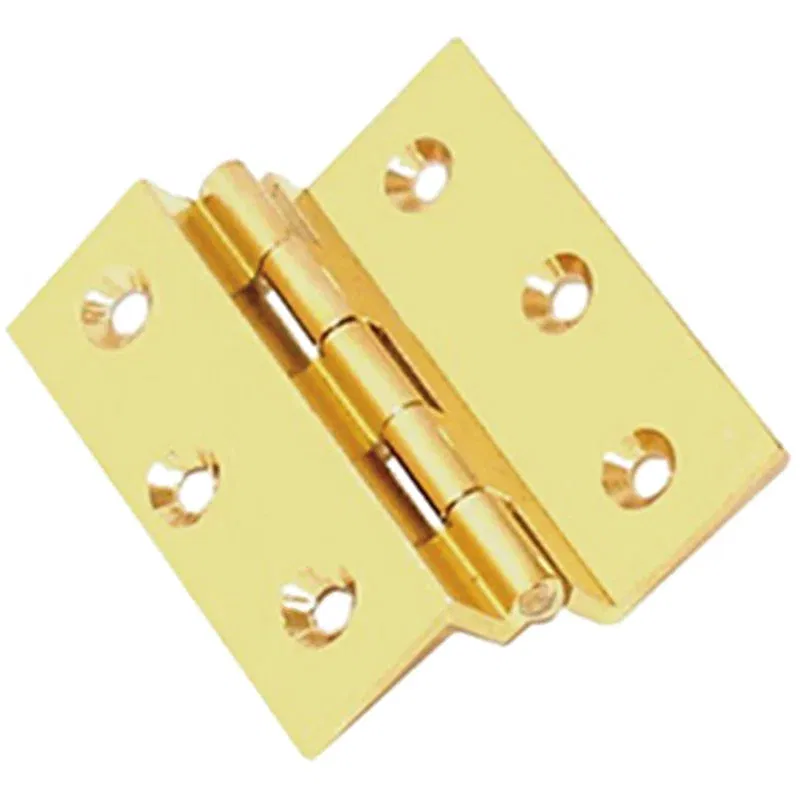 Brass hinge type DOUBLE CURVE 40X35 for wood