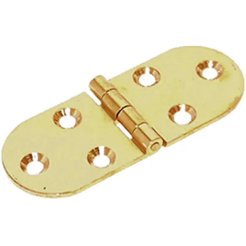Brass hinge type BISCUIT WITHOUT STOP 30X80 for wood