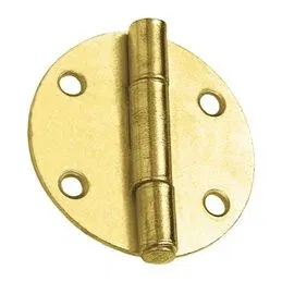 Brass hinge 327 type ROUND 40MM for wood