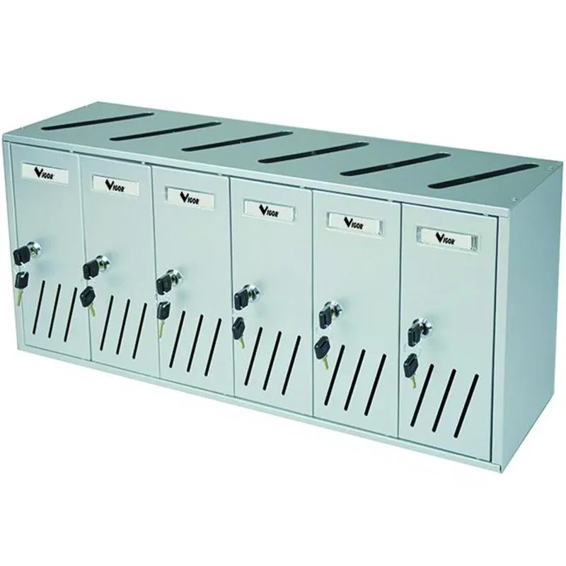 Blinky C-6 condominium mailbox 6 seats aluminum