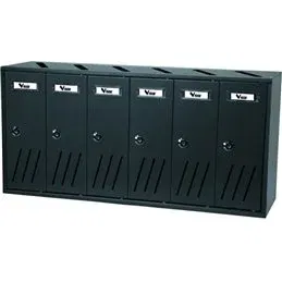 VIGOR K-6 BOX 6-place condominium mailbox anthracite 62X17.5X30
