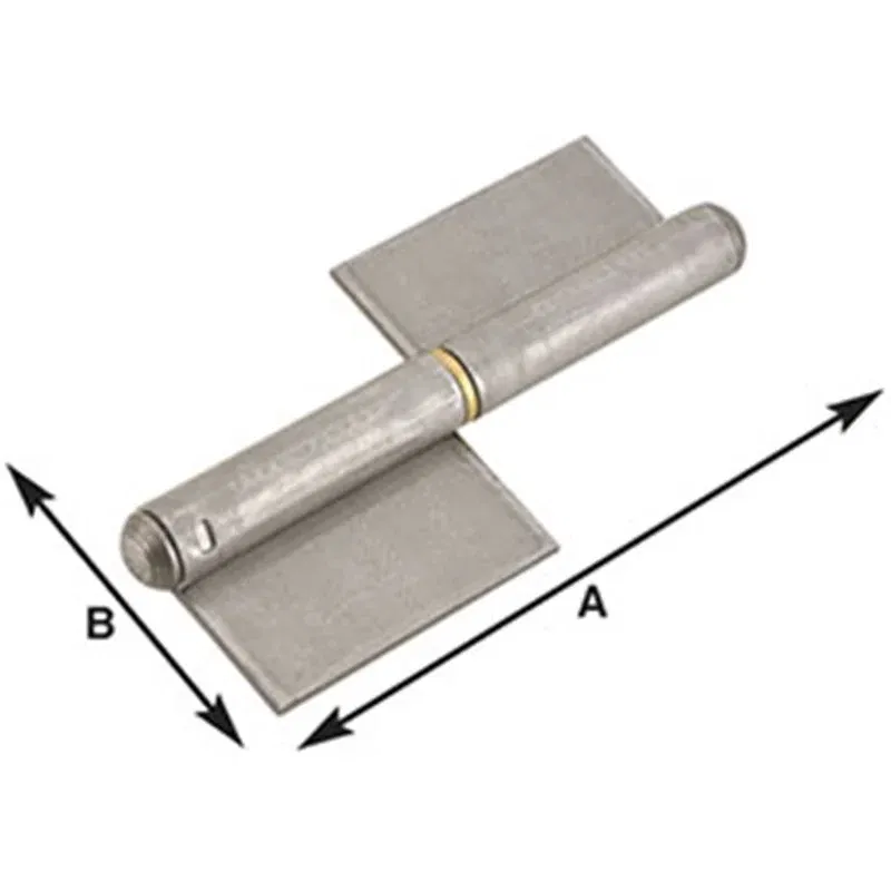 Ficcia hinge (fiscia) to be welded 2 medium wings fixed pin art.240 COMBI