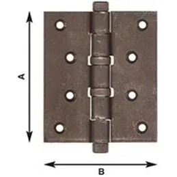 American type flat wood hinge art.130 ALDEGHI