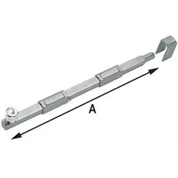 Heavy vertical bolt to be welded section 14x14 round tip
