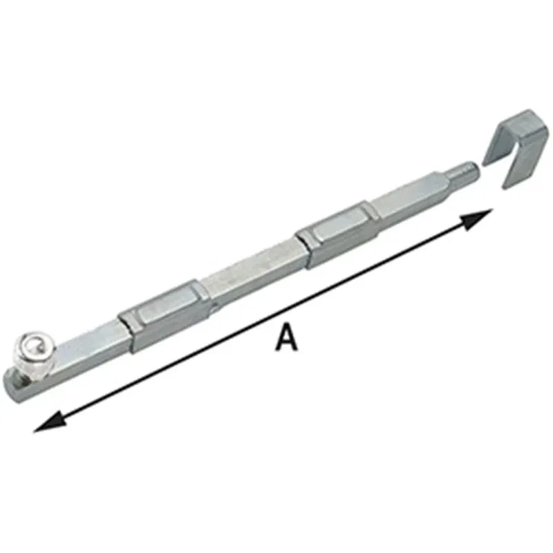 Heavy vertical bolt to be welded section 14x14 round tip