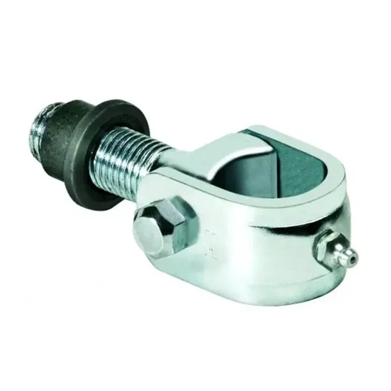 Adjustable hinge for gates with COMBI 375 M18 U-bolt