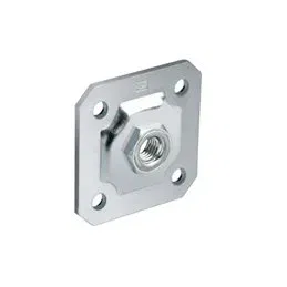 Adjustable base plate for COMUNELLO 159 FC gate hinge