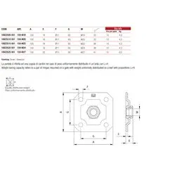 Adjustable base plate for COMUNELLO 159 FC gate hinge