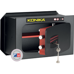 Cassaforte a muro STARK KONIKA CE antisfondamento spessore 10mm chiusura CHIAVE