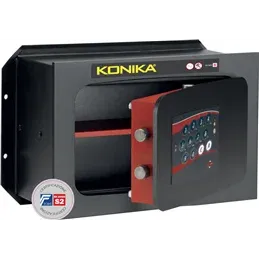 STARK KONIKA CE shatterproof wall safe 10mm thick KEY lock