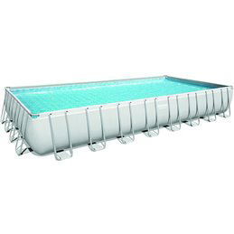 Piscina esterna rettangolare BestWay 56623 Power Steel 956X488