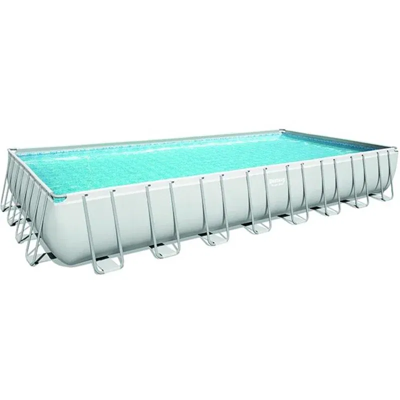 Piscina esterna rettangolare BestWay 56623 Power Steel 956X488