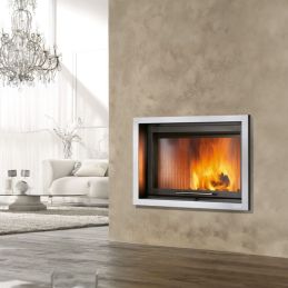 Montegrappa LIGHT 02 101x55 13 kW wood-burning fireplace
