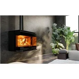 Thermorossi PANORAMA WALL 10.5 kW 5-star three-sided wood-burning insert