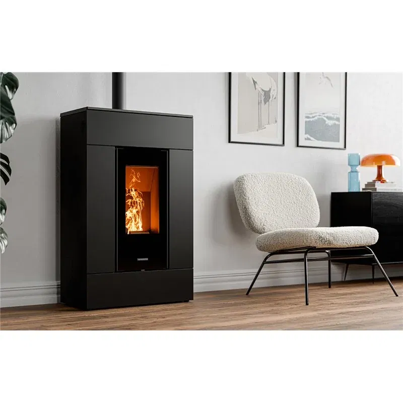 Thermorossi SlimQuadro Lumia Metalcolor 10.2 kW 5-Star Pellet Stove