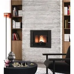 CADEL Ponente 7 pellet fireplace insert – Compact, high-performance, elegant