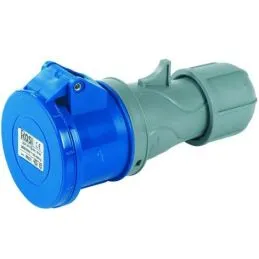 Presa industriale CEE 230V 2P+T IP44 16A Blu 9223/80847