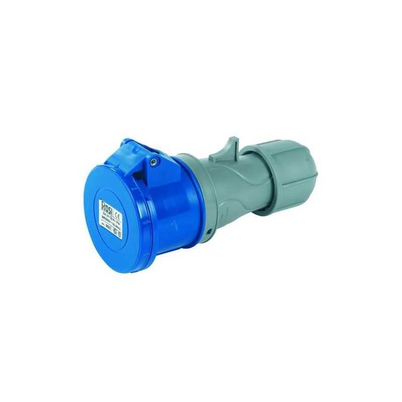 Presa industriale CEE 230V 2P+T IP44 16A Blu 9223/80847