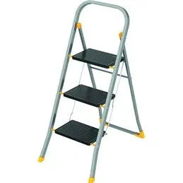 Sgabello in acciaio 3 gradini VIGOR JOLLY