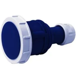 Presa industriale CEE 230V 3P+T IP67 16A Blu 80850