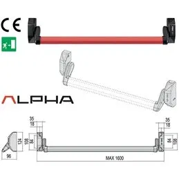 CISA Alpha Push Panic Bar Art. 5M016