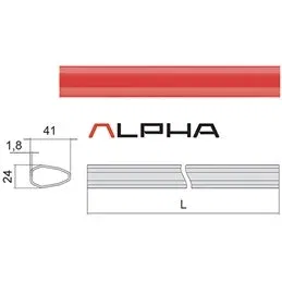 CISA Alpha Horizontal Bar Art. 7A07