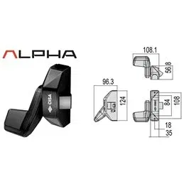 Maniglione Antipanico CISA Alpha Push-Pad Art. 5M061