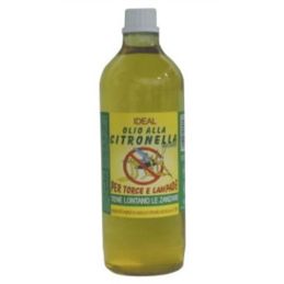 Olio alla Citronella per torce antizanzare lt.1