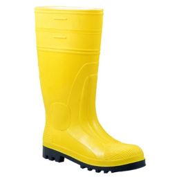 Stivale antinfortunistico in PVC giallo EN 20345 S/5