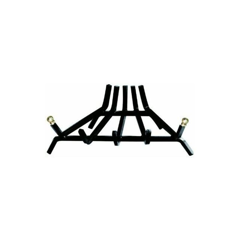 Griglia portalegna per camino triangolare 45x34x16H