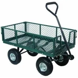 Carrello quattro ruote per giardino VIGOR CIRCE portata 300Kg