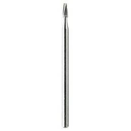 Conical tungsten carbide burs d.1.8mm M.1560 PG Mini