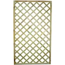 Rectangular wooden grid panel 180 x 90 cm. hole 9x9