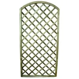 Grid panel wooden arched 180x 90 cm. 9x9 hole