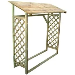 Pergola woodshed impregnated wood 180x70 Magnolia